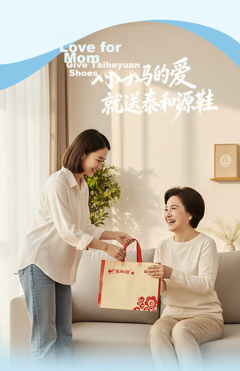 Taiheyuan Old Beijing Women's Summer Hollow Breathable Flat Soft Sole Slip-On Shoes Mom Shoes Beige Gray Size 38 10