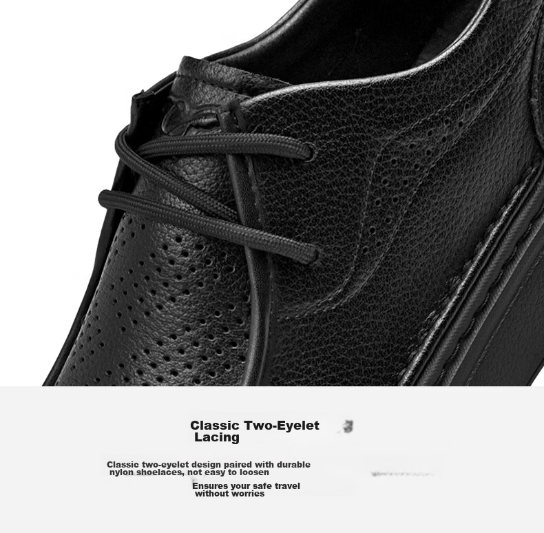 HLA Men's Soft Sole Lightweight Lace-up Casual Shoes HAAPXM1FAD020 Black Size 38 18