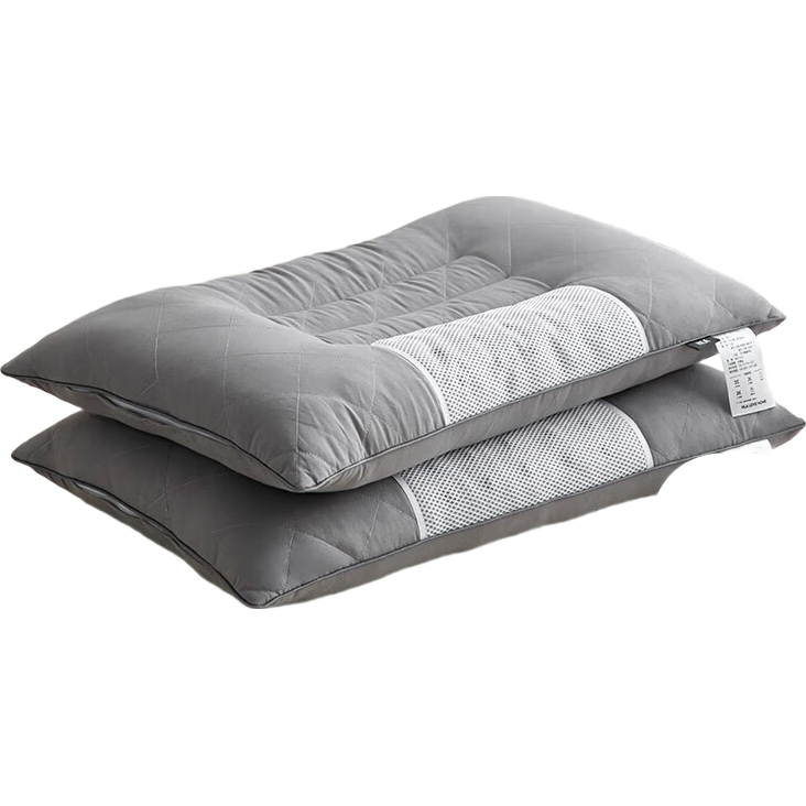 HLA Buckwheat Pillow Core Cervical Pillow Lavender Mugwort Sleep Neck Support Pillow Single 48*74cm