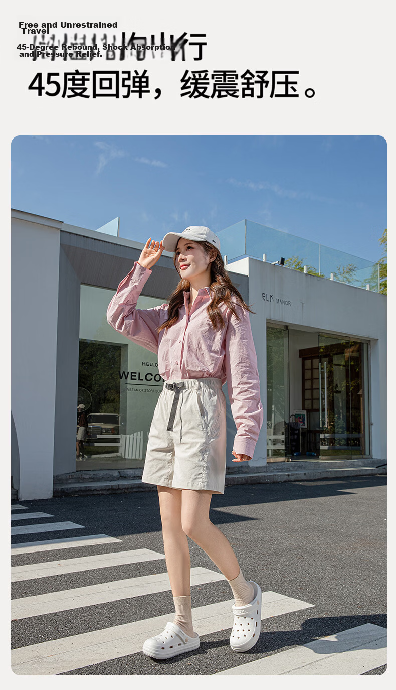 Puxi Xunye Soft Sole Breathable Hole Shoes Women Outdoor Slippers 2026 Summer Beach Shoes Non-slip Closed Toe Sandals Men 3