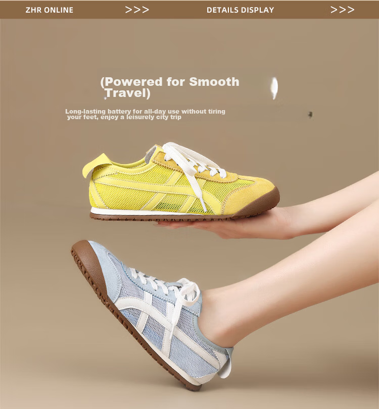 ZHR ZEZEDER Women's Summer Mesh Breathable White Lightweight Flat Sports Shoes BT102PE Silver 38 2