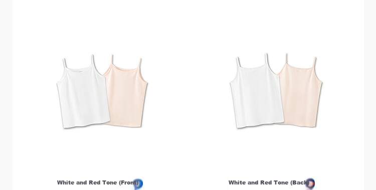 Balabala Kids Summer Vest Baby Girls Sleeveless Tank Top A-Class Comfortable 2-Pack 29