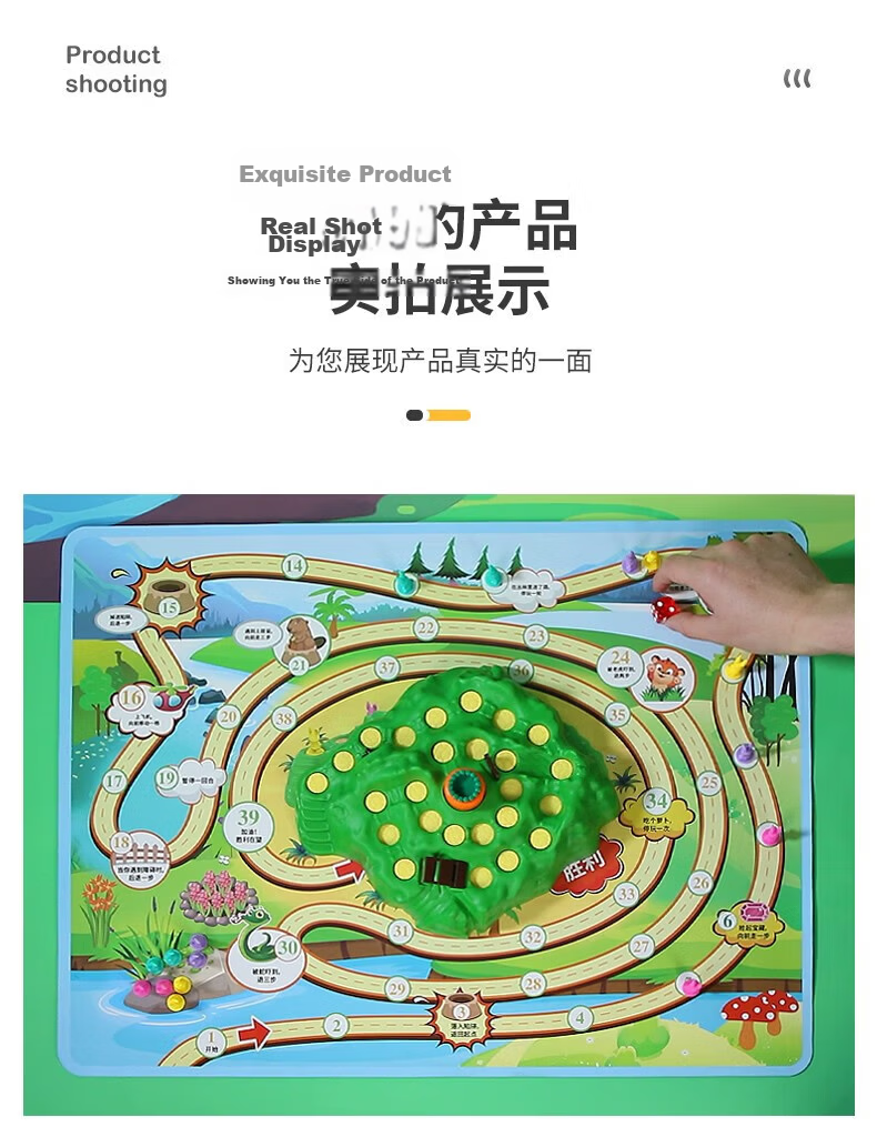 Snaen Rabbit Trap Checkers Educational Children's Toy Board Game for Girls Boys Ages 3-12 Birthday Gift 11