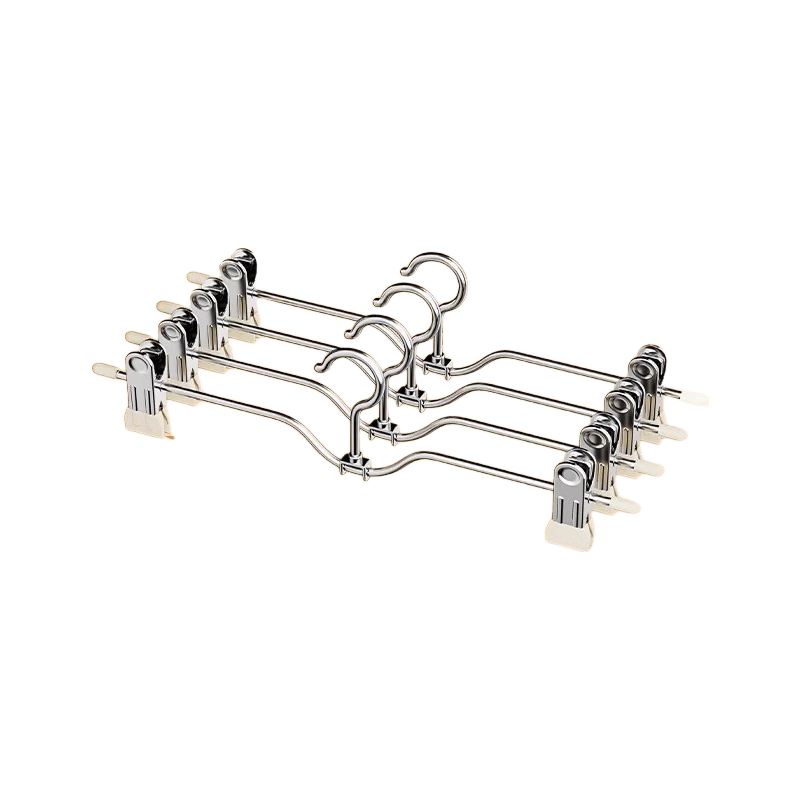 Jialifang Pants Hanger Clip, Clothes Hanger for Pants, Seamless Strong Anti-Slip Garment Hanger, Stainless Steel Drying Rack