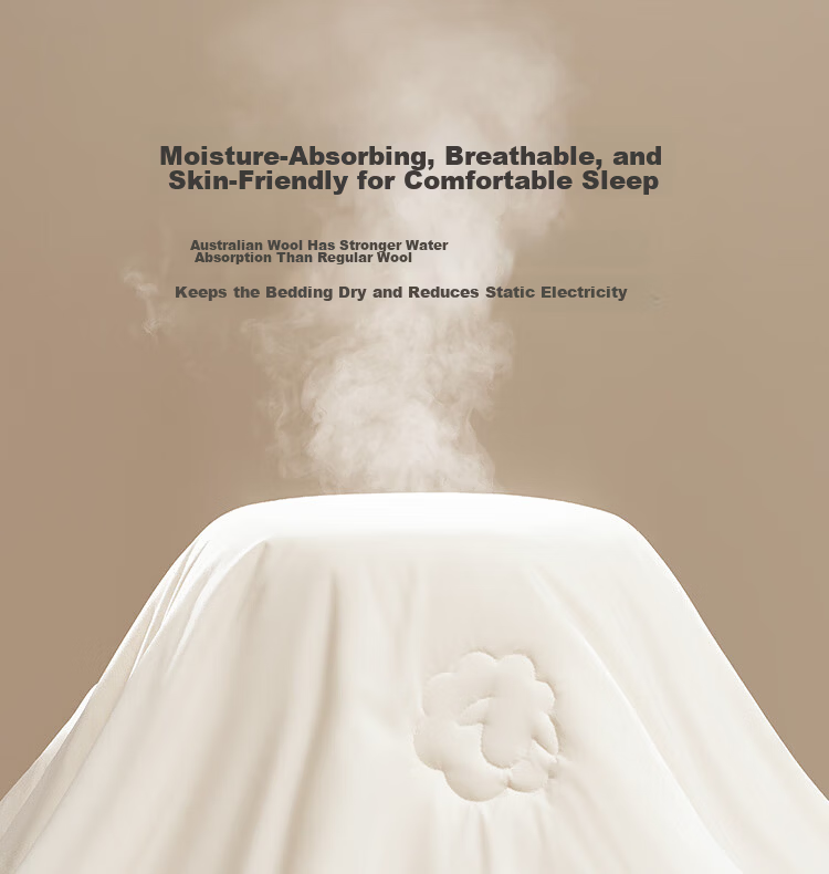 JD Original Imported 100% Dormitory Wool Deep Sleep Comforter Pro Winter Thick Duvet A-Class Winter Comforter 2.2x2.4m Approximately 7.6 Ji 18
