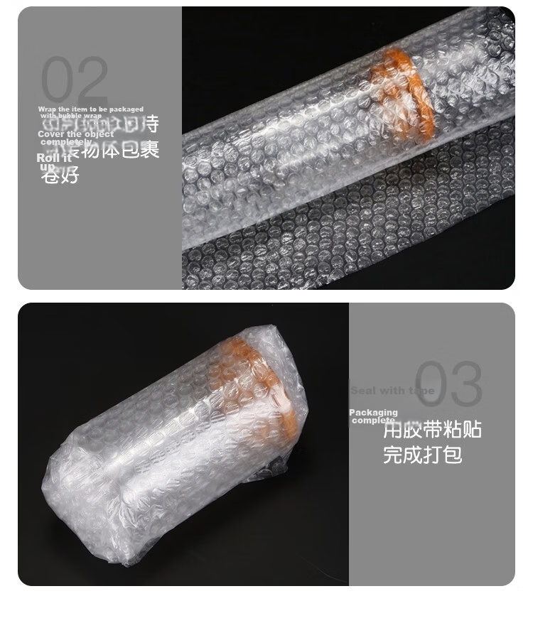 COMIX Thickened Bubble Wrap 50m x 30cm Packaging Bubble Bag Packing Cushioning Film LU023 7