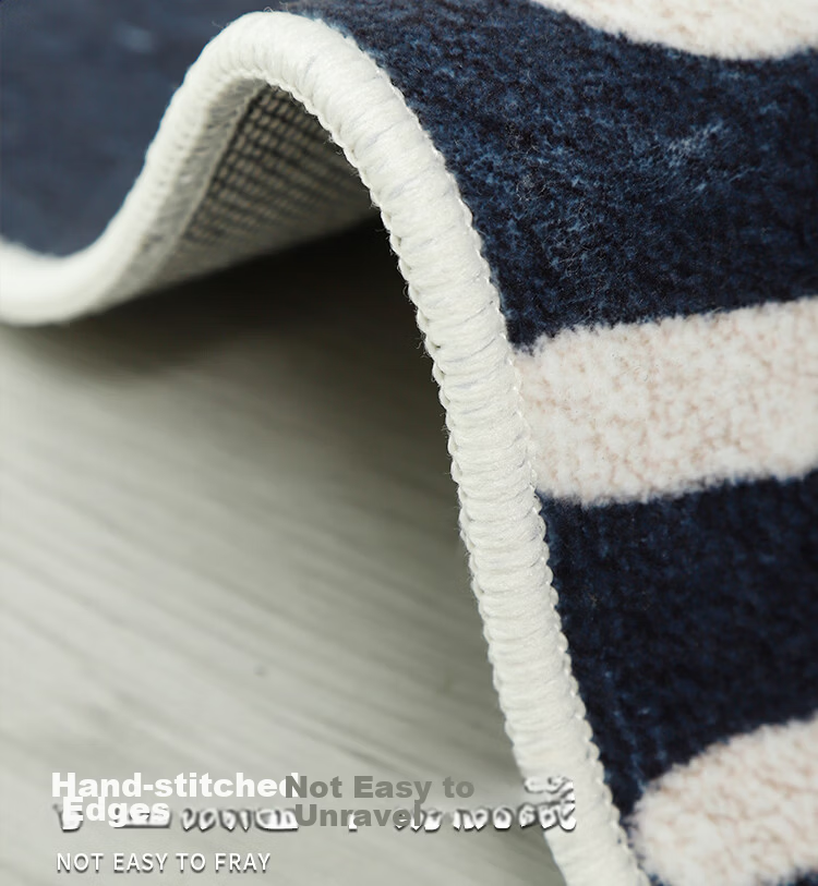Bodisi Plush Bathroom Door Mat Non-Slip Toilet Floor Mat Washbasin Entrance Rug 60*40CM 9