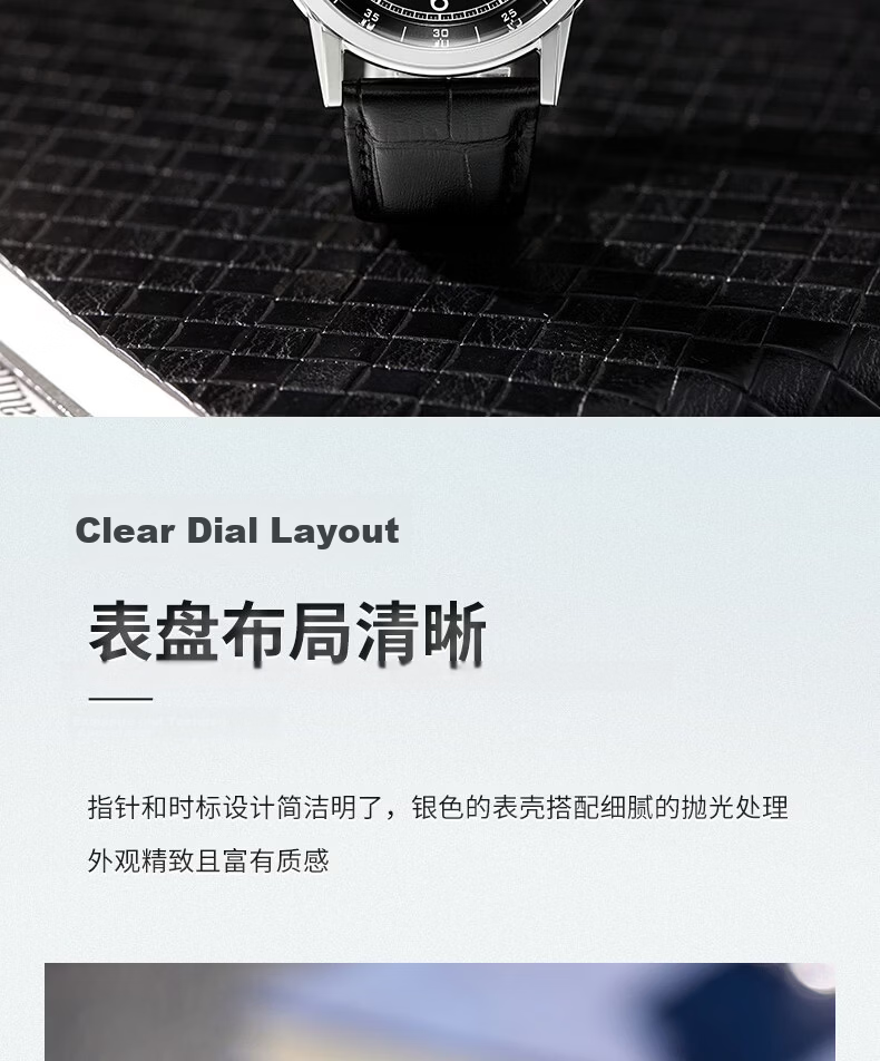 CITIZEN Unisex Watch Japanese-Korean Automatic Mechanical Date Display Steel and Leather Strap Business Father's Day Gift NJ0210-05E 11