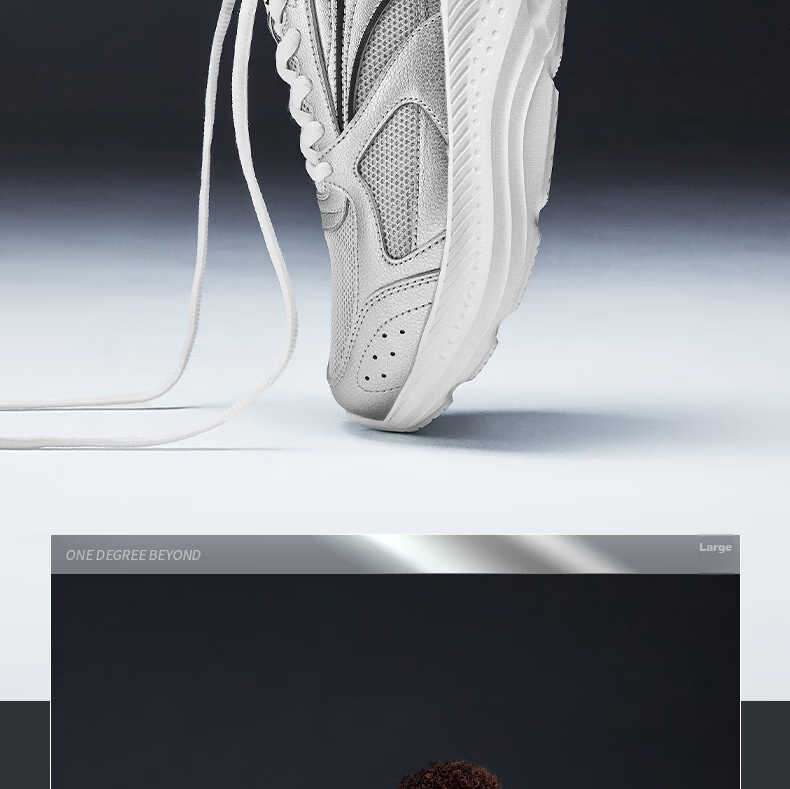 361° Xingyue 1.5 Men's Sports Shoes Summer Breathable Lightweight Shock Absorption Running Shoes Wide Fit Commuter Shoes 672632225-1 12
