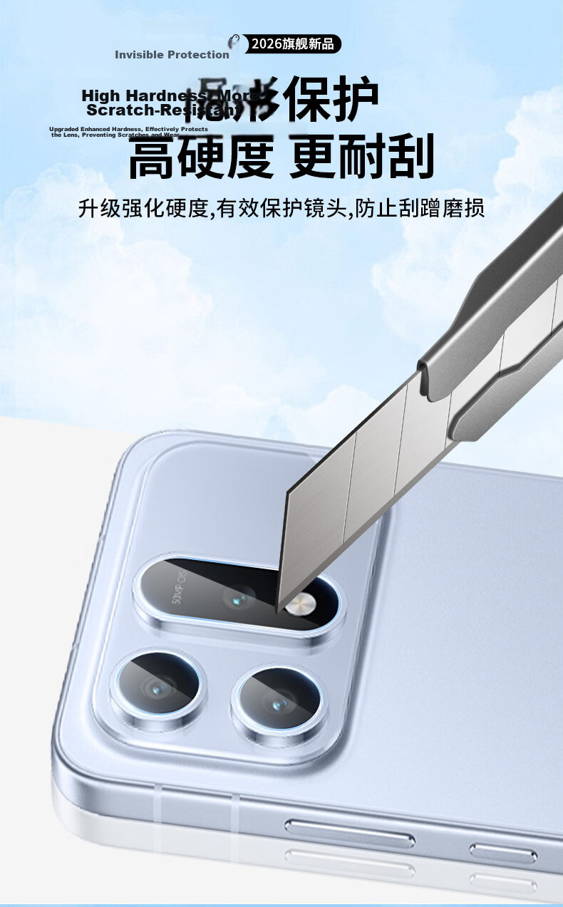 Langling [2 Pieces] Compatible with Honor Win Turbo Lens Protector Film, Honor WIN Turbo Rear Camera Protective Film, HD Anti-Glare Scratch-Resistant Tempered Glass 5