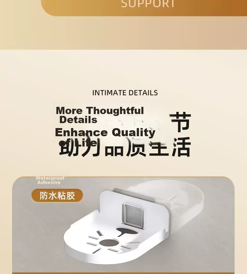 YOUQIN Surveillance Camera Bracket No-Drill Wall Mount Indoor Outdoor Home Inverted Base Camera Tray 26