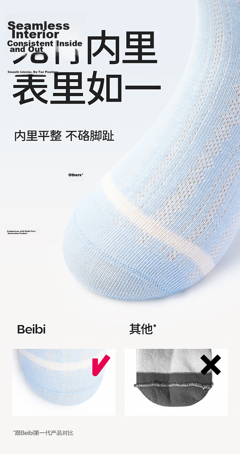 Baby Girls Socks Spring Summer Thin Pure Cotton A-Class 100% Cotton Odor-Resistant Sweat-Absorbing Socks for Older Children Toddler Kids Socks 9