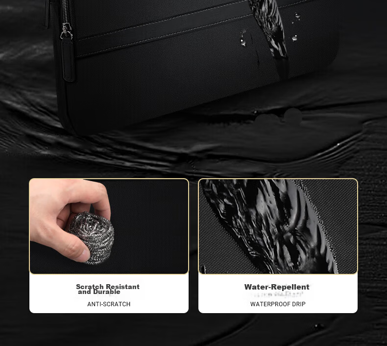 Lehuolvxing Laptop Bag, Handheld Notebook Bag for Men, 1614 Inches 15.6 Inches, Business Travel, College Student, Gaming Laptop 8
