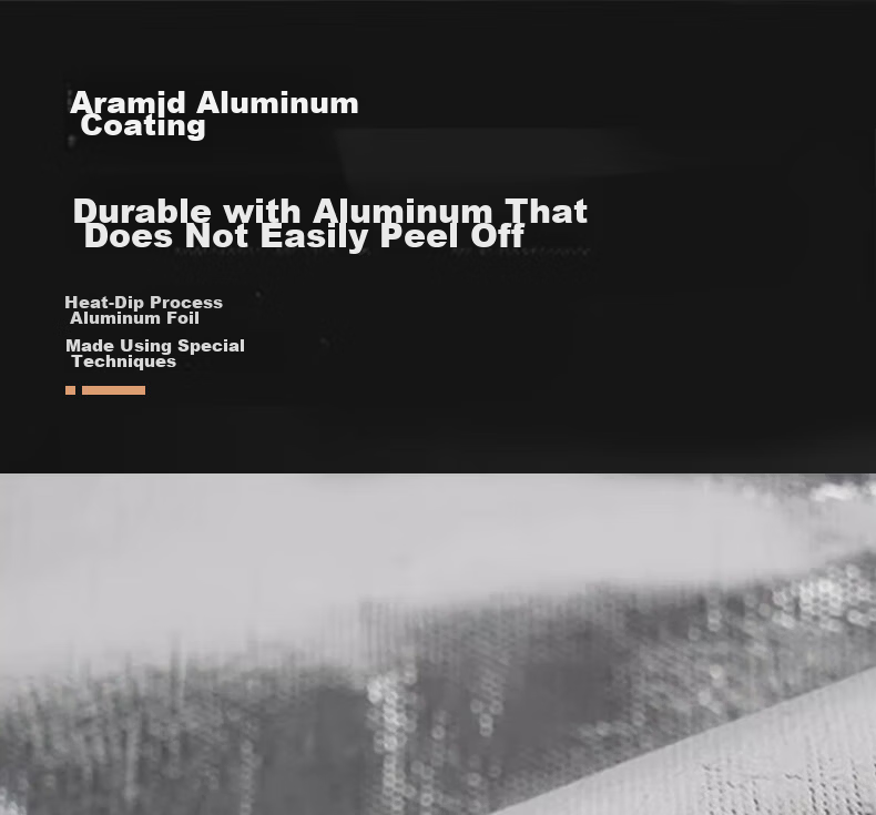 Mandle Heat-Resistant Apron Aluminum Foil High-Temperature Resistant Apron 1000℃ Anti-Scald Heat Protection Aluminum Steel Plant Smelting Protective Clothing Maternity Heat-Resistant Apron Silver 2