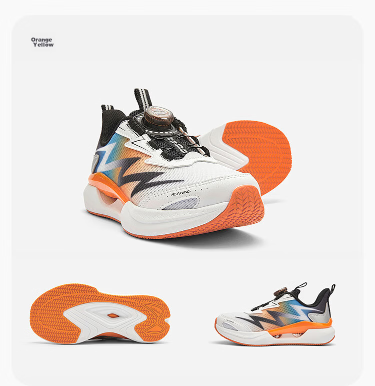 Balabala Kids Sports Shoes Children's Running Shoes Boys Girls 2026 Spring Autumn New Breathable Rotating Buckle Sneakers 20