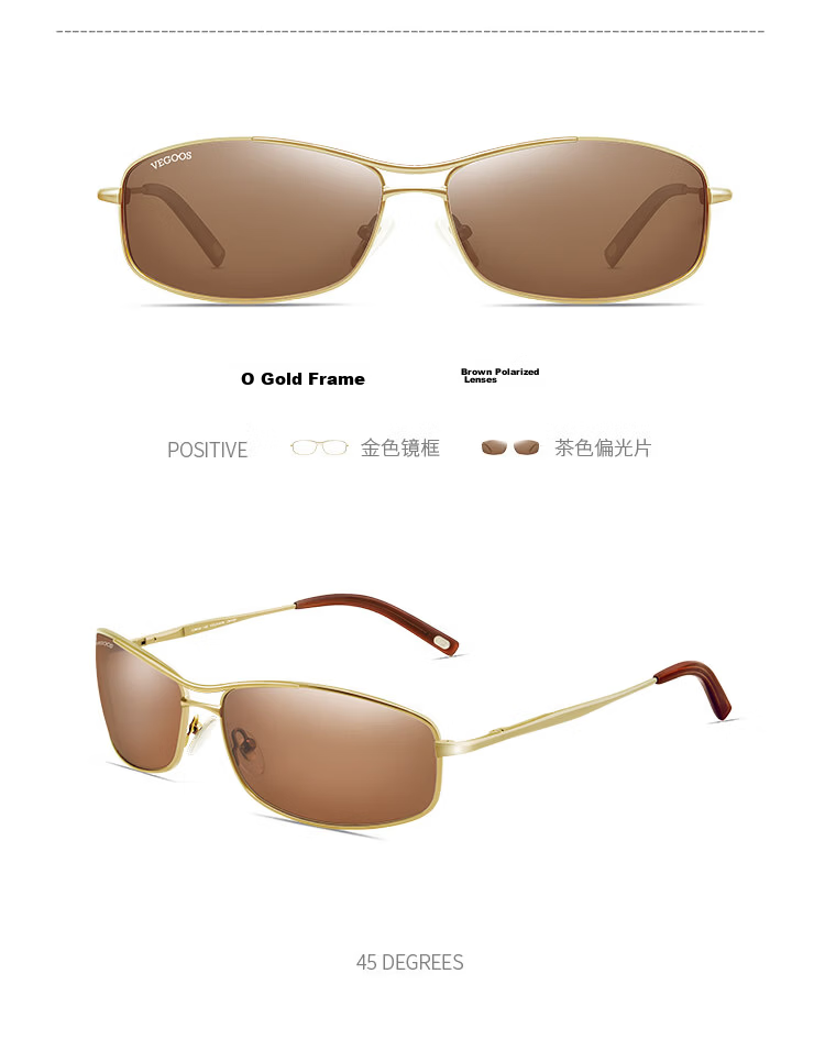 VEGOOS HD Polarized Sunglasses UV Protection Men's Driving Sunglasses Men's Gift 13