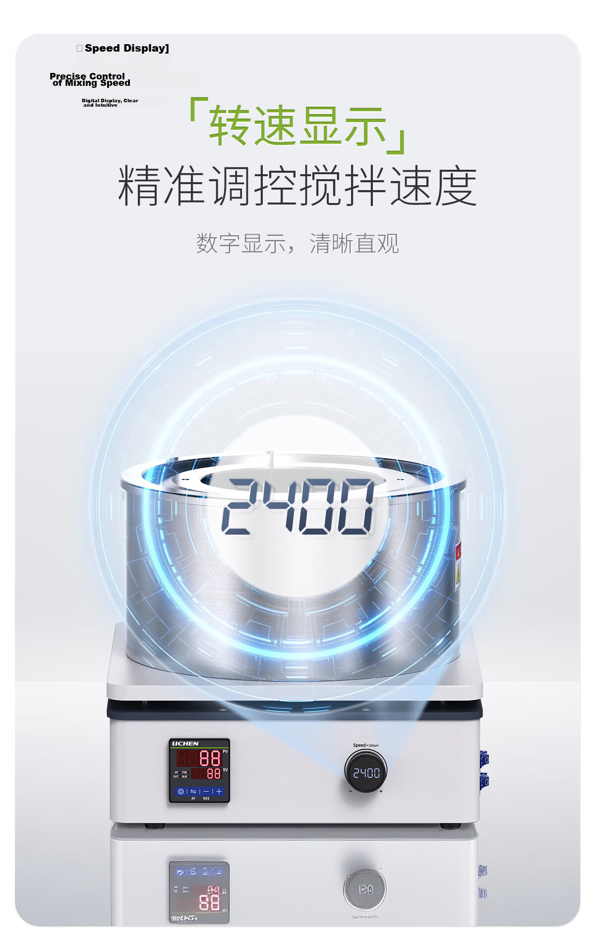 LICHEN Oil Bath Laboratory Heating Magnetic Stirrer Digital Display Constant Temperature Water Bath Oil Heating Pot DF-101Z 13