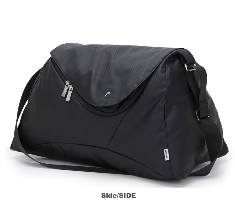 HEAD Large Capacity Gym Bag for Men and Women Sports Fitness Yoga Casual Swimming Travel Bag Black 17