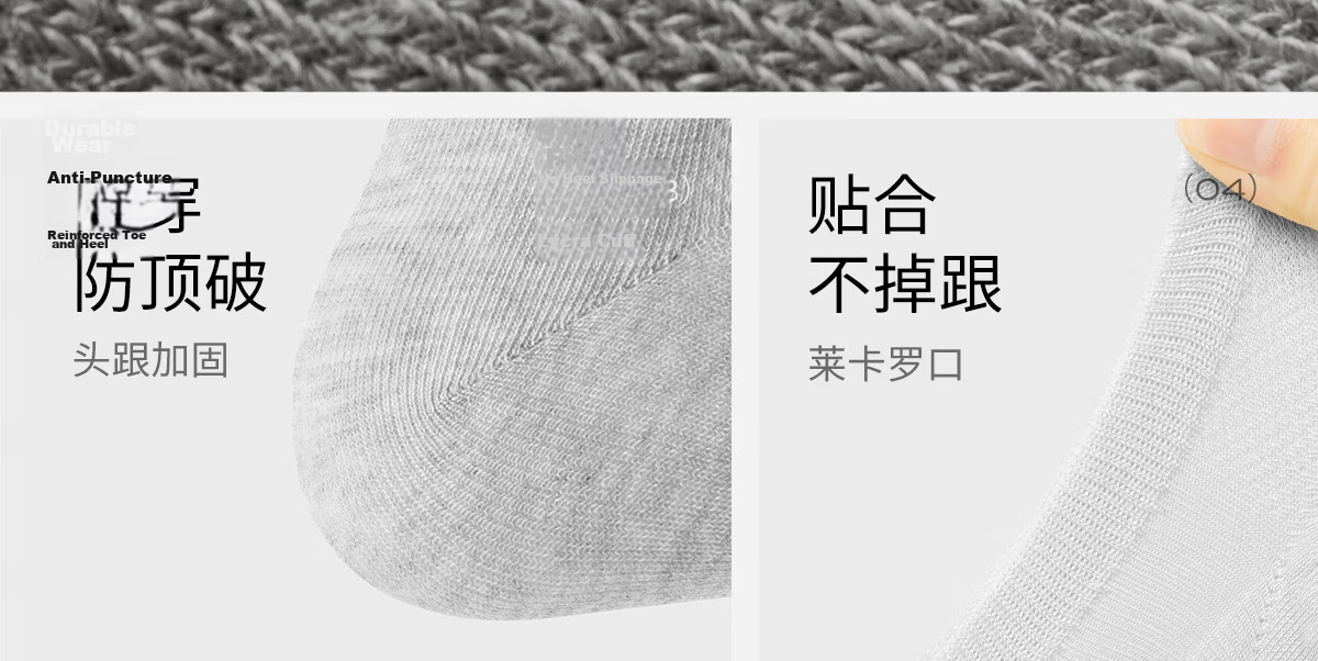 Mianzhuwu Disposable Men's Summer Thin Short Socks Odor-Resistant Travel Disposable Wash-Free Daily Cotton Socks 10 Pairs 24