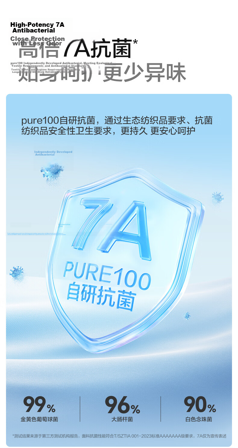 PurCotton Maternity 3-Inch Safety Shorts Anti-Exposure 7A Antibacterial Ultra-Thin Cooling High Elasticity Leggings Skin Tone 165 5