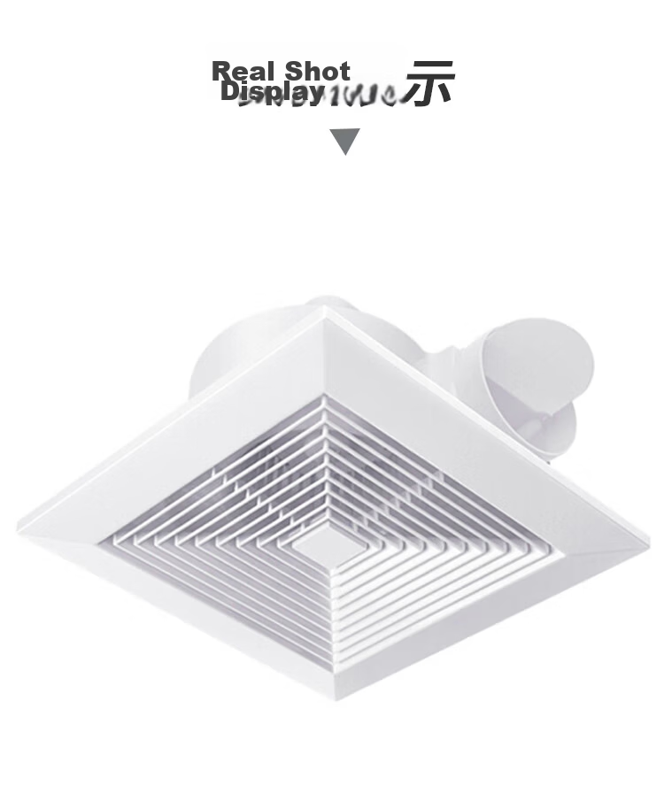 Haisidike Ceiling Duct Exhaust Fan HF18B(18A) Panel 30.5*30.5cm HKY-275 Bathroom Ventilation Fan Toilet Extractor Fan 8
