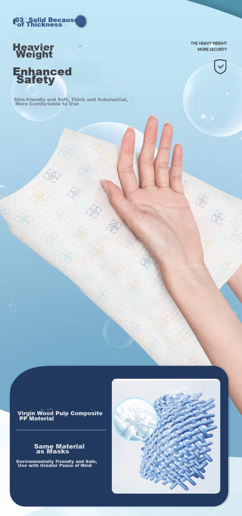 Baojiajie Magic Lint-Free Cleaning Cloth 30x30cm 3-Pack Glass Mirror Car Wash Absorbent Non-Shedding 9