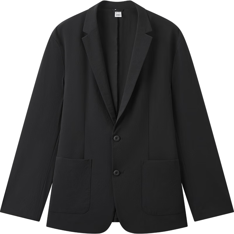 Semir Casual Men's Blazer Spring Easy-Care Stretch Jacket 2026 Fashion Large Patch Pocket Top 109126111101