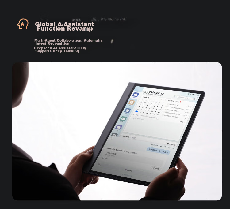 AISPEECH OfficeBook X5pro E-Reader [New Release] AI Smart 10.95-inch Starry Gray E-Reader for Reading and Learning Handwriting Electronic Notebook 27