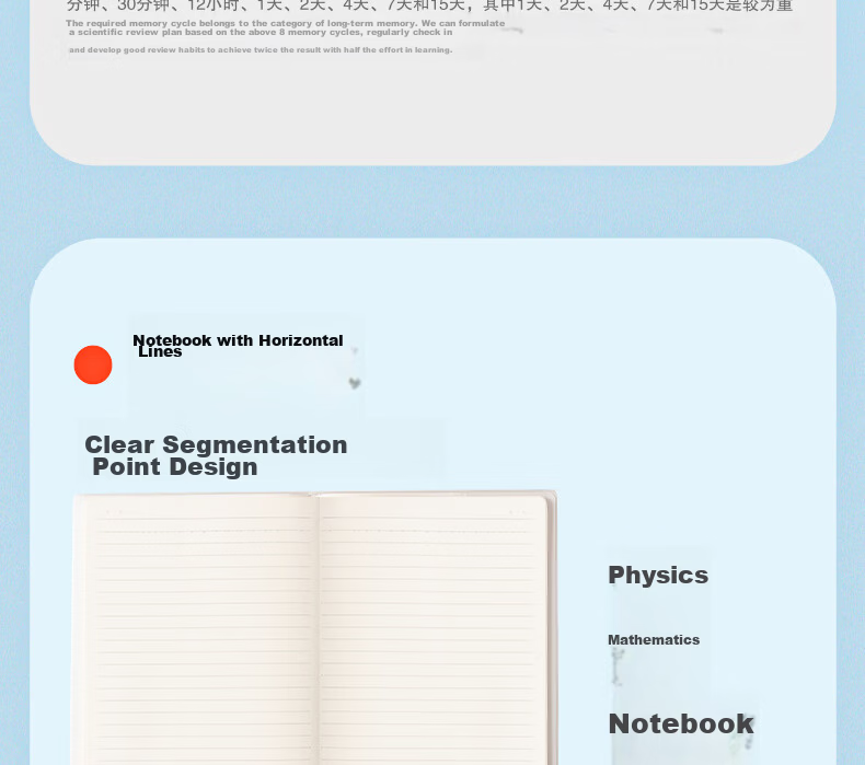 M&G Stationery B5/60 Sheets Geography Notebook Subject Loose-leaf Spiral Notebook for Middle and High School Students Error Correction Homework Book 1pc ADJ27142-ZZ 32