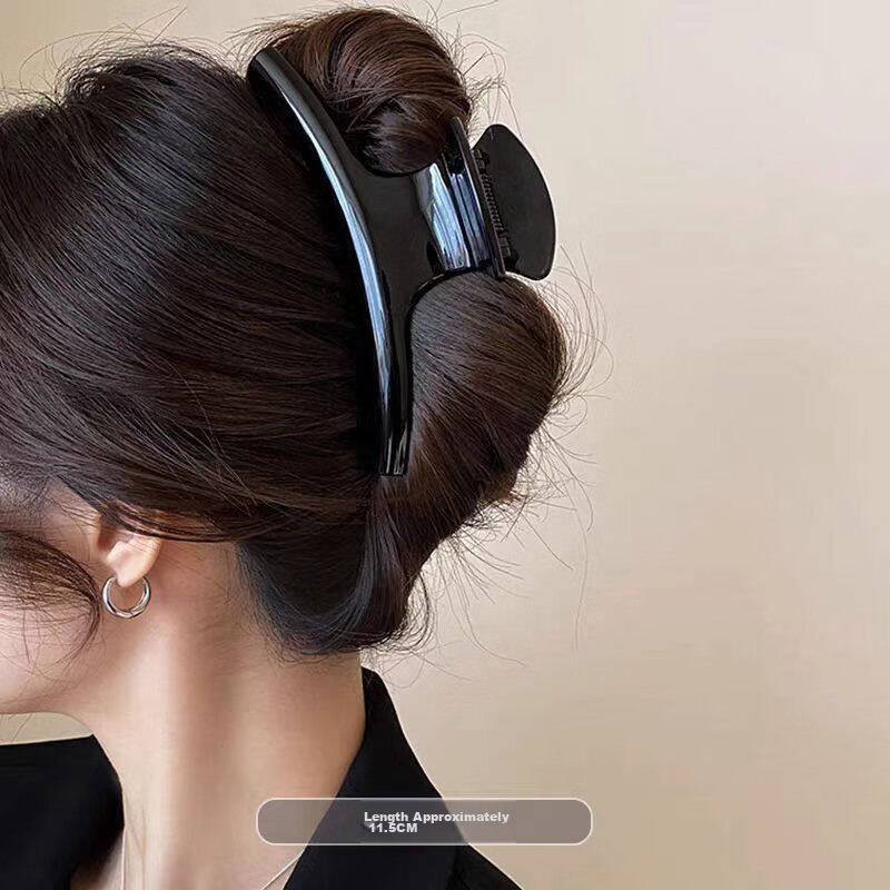 Dongyi Premium Wave Hair Claw Clip for Women 2026 New Large Shark Clip for Thick Hair Back Hair Clip 1