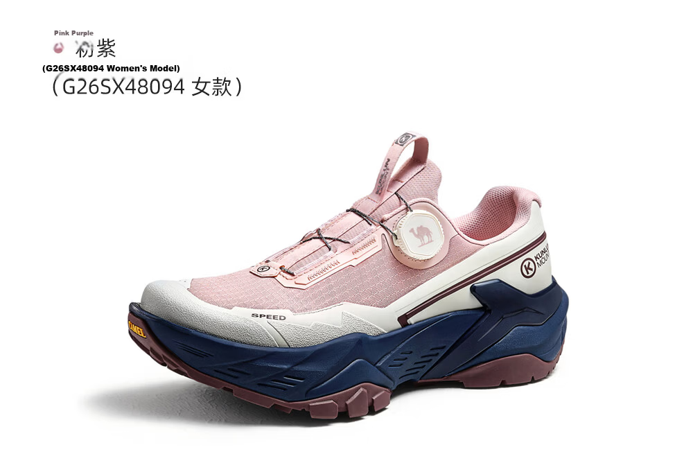 CAMEL Reba Style CT-20 Hiking Outdoor Trail Running Shoes Women G26SX48094 Pink Purple Size 36 38
