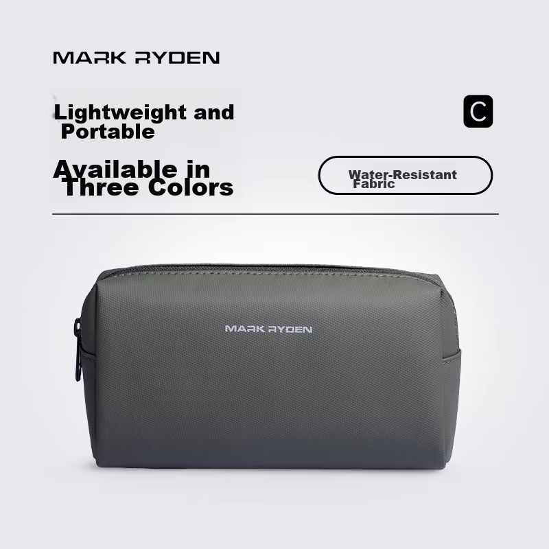 Marco Leiden Travel Bag Portable Storage Organizer Charger Digital Power Bank Earphone Data Cable Protector for Business Trips