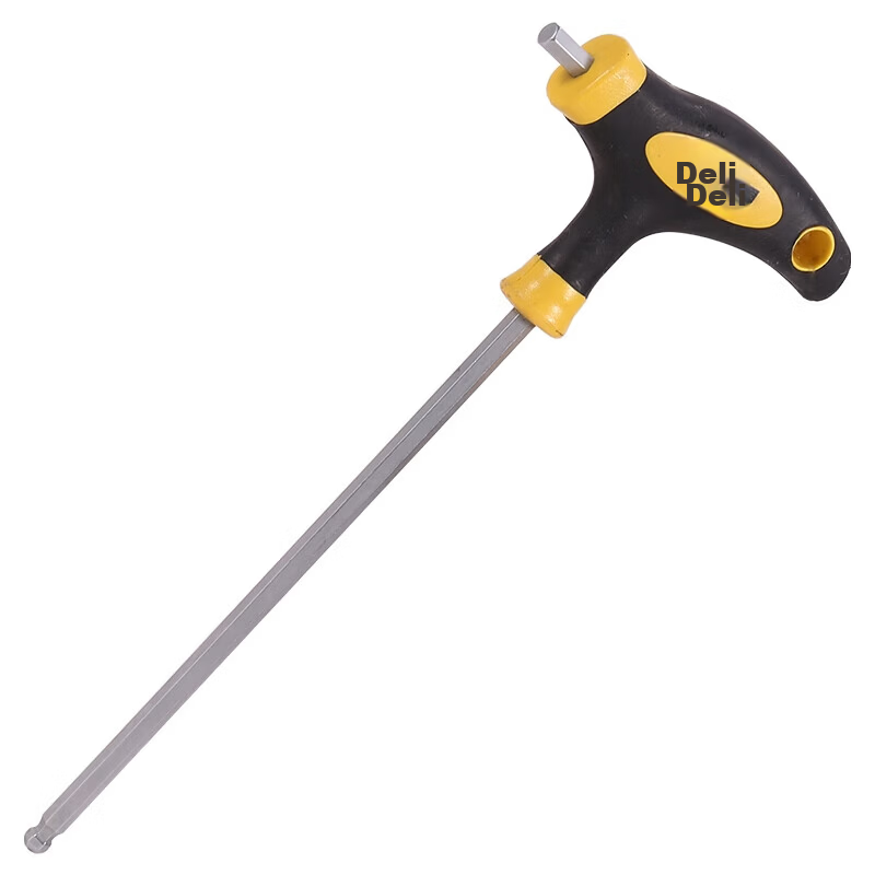 Deli Tool T-Handle Ball-End Hex Wrench 5mm DL2274 - 1 Piece
