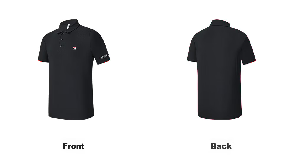 FILA Men's Short Sleeve Grand Slam Polo Shirt 2026 Summer New Tennis Sports Cooling Top 20