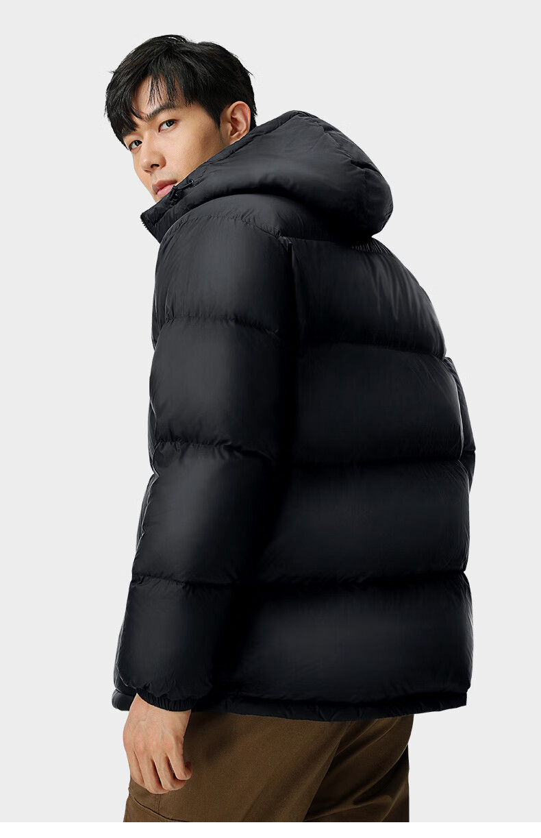CAMEL [Hug] Winter Outdoor Water-Resistant down Jacket, 600 Fill Power, Unisex Thick Hooded Warm Puffer Coat 39