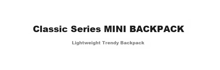 Kaplin Lightweight Fashion Monkey Mini Backpack Glacier Blue Birthday Gift 1