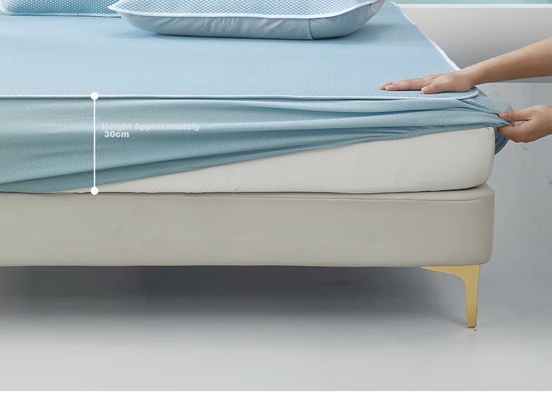 Shuixingjiafang, Baili Silk Cooling Mat, Ice Silk Mat, Summer Mat, Summer Cooling Mat, 1.8x2 Meters, JINGDONG Customized Versio 20