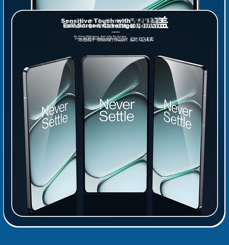 Smorss 2-Pack Dust-Free Tempered Glass Screen Protector for OnePlus Ace6, High-Definition Bubble-Free Anti-Shatter and Anti-Fingerprint Protective Film 15