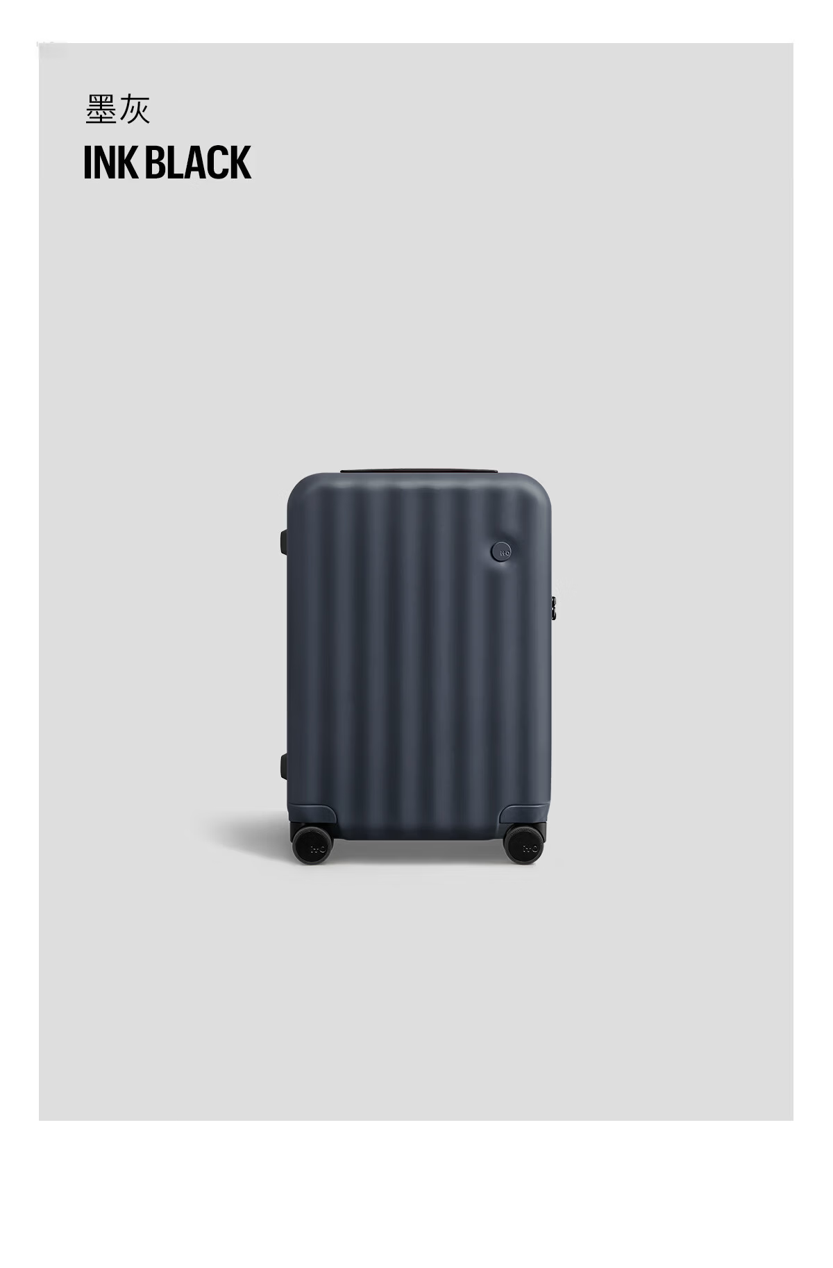 ITO "New Product" CLASSIC WAVE, Blue And Green, 20-Inch Carry-On Luggage, Suitcase with Wheels, Self-Operated Travel Case 18
