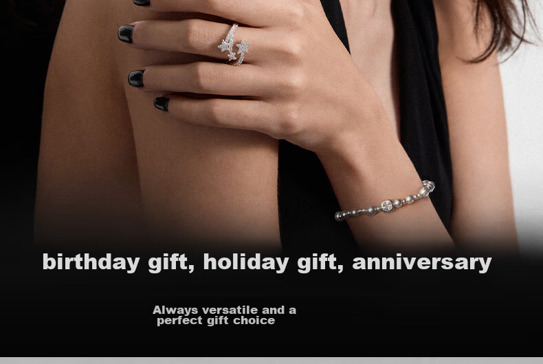 HEFANG Bubble Sugar Cube Bracelet Jewelry Luxury Birthday Gift Qixi Festival Gift for Girlfriend 11