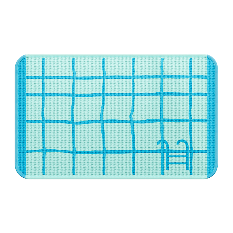 COMICOMI × JDear "Summer Special" Small Coconut Square Absorbent Bath Mat Non-Slip Thickened Floor Mat 40*60cm