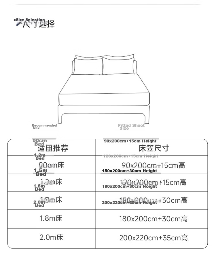 Teenie Weenie Bear Long Staple Cotton Fitted Sheet Single Pure Cotton Mattress Protector Dustproof Bed Sheet Cover 0.9m Bed Elegant Gray 15