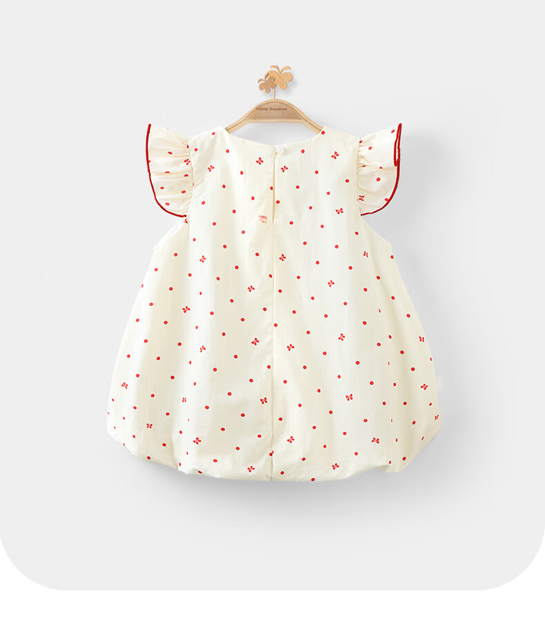 Youqi Baby Summer Dress Sleeveless Vest Dress Girls' Spaghetti Strap Dress Children's Princess Dress 11