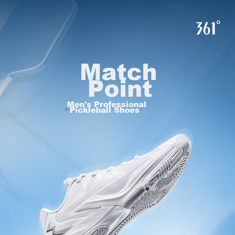 361° Sai Dian Pickleball Shoes Men's Sports Shoes Summer New Professional Training Shoes Cushioning Rebound 672624403-1 1