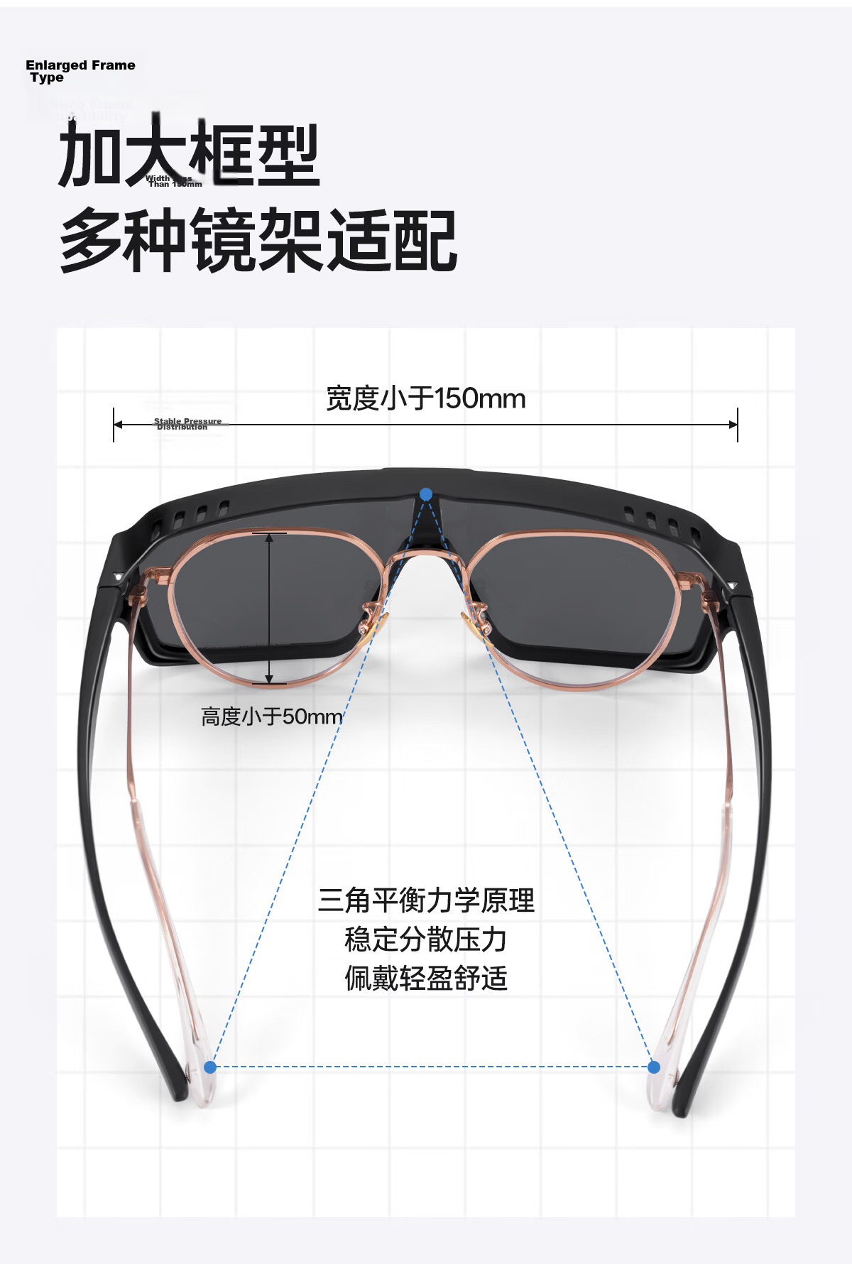 ZIPPO American Sunglasses Clip-On Polarized Night Vision Glasses for Driving Day and Night Anti-Glare 75798-72 6