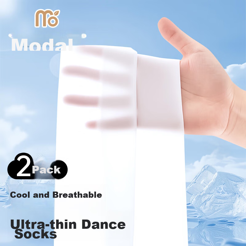 Modal Children's Dance Socks White Tights Summer Thin Girls Versatile Pantyhose Baby Outdoor Footed Dance Socks
