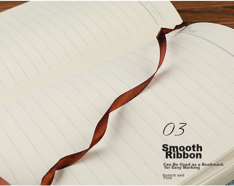 A5 Thickened 280-Page Vintage Leather Notebook Business Journal Work Diary Meeting Notes Office Stationery Customizable 13