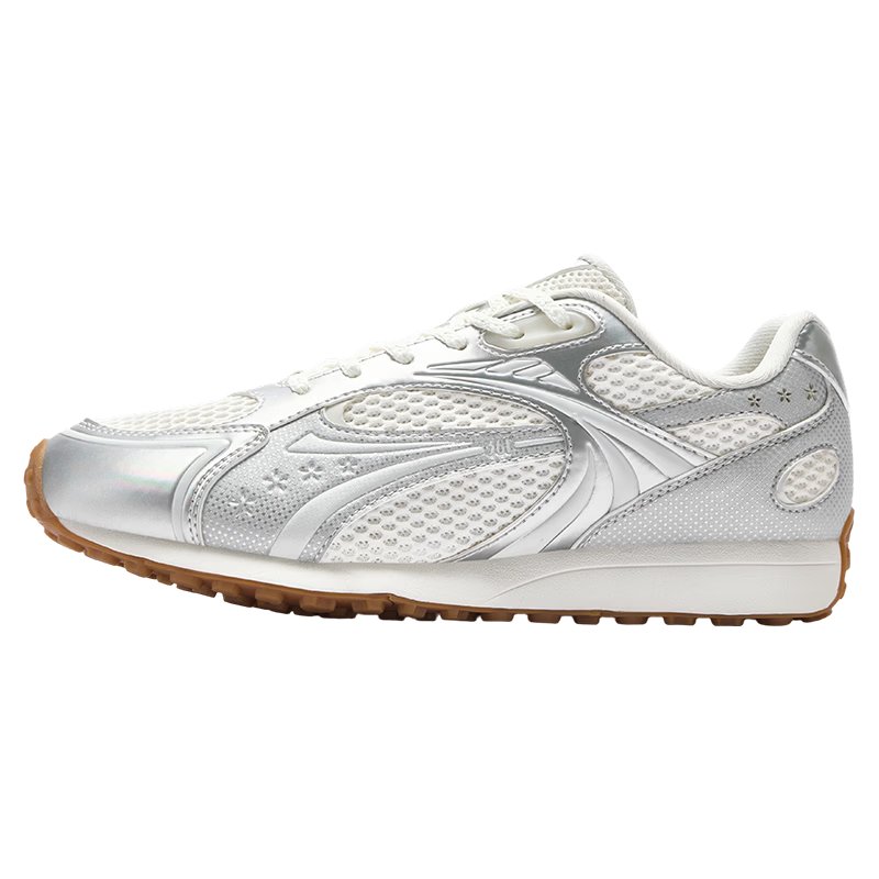 361° Agan Thin Sole Moon Shoes Sports Casual Shoes Women New Breathable Retro German Training Shoes 682636762-1