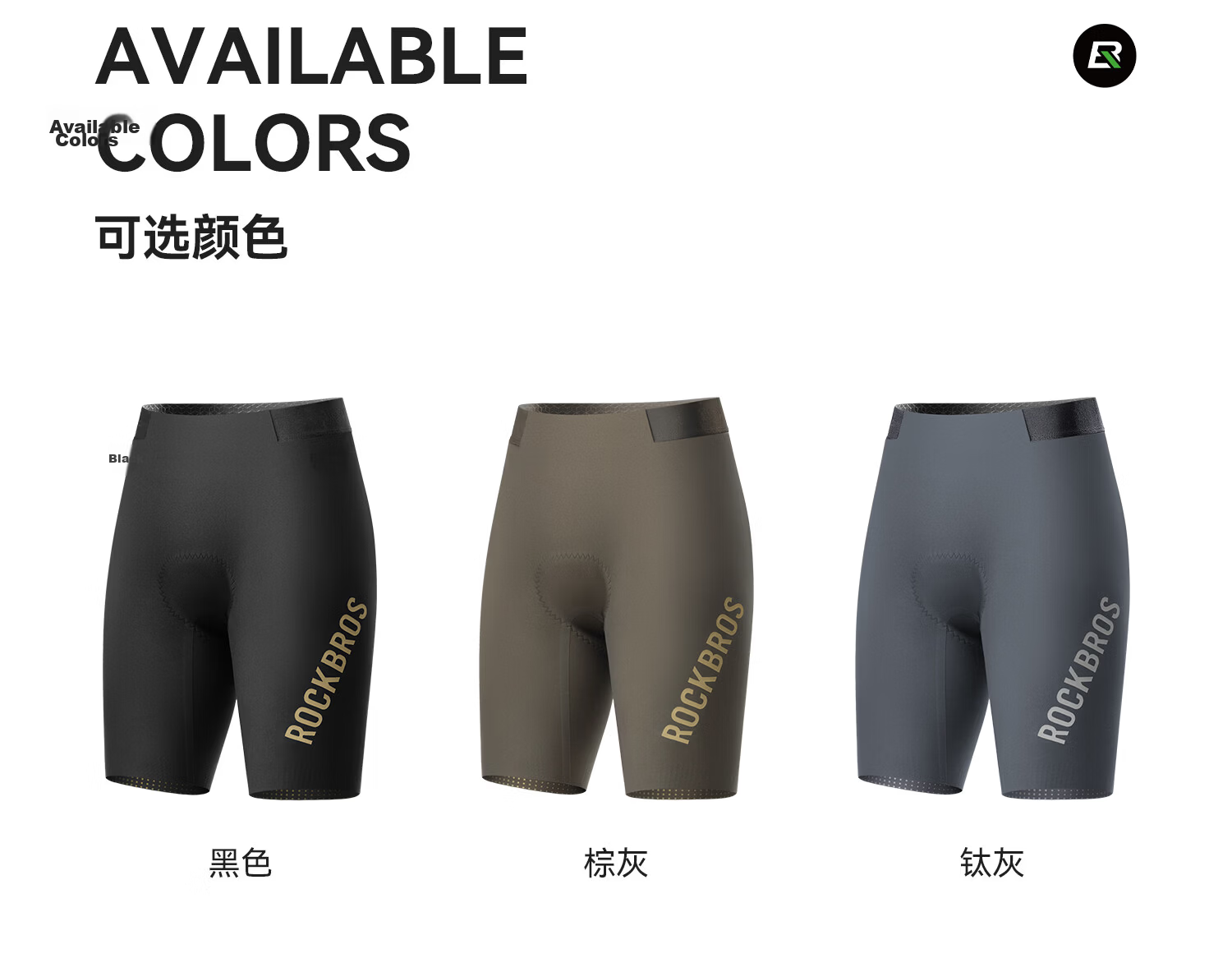 Rockbros Italy DOLOMITI Cycling Shorts Summer Mountain Road Bike Breathable Men's Black 6