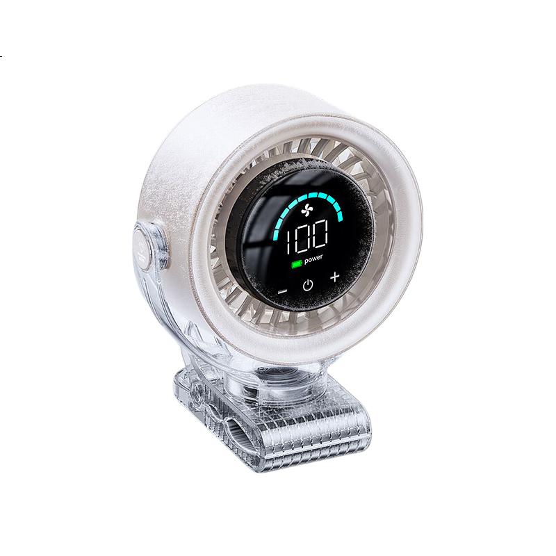 DIAMOND [26 Years New Upgrade] Desktop Mini Fan Small Home Silent Office USB Rechargeable Fan Long Battery Life Student Dormitory Bed Clip Portable Air Circulation Fan